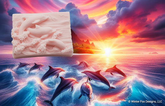 Dolphin Wave Dancers Soap