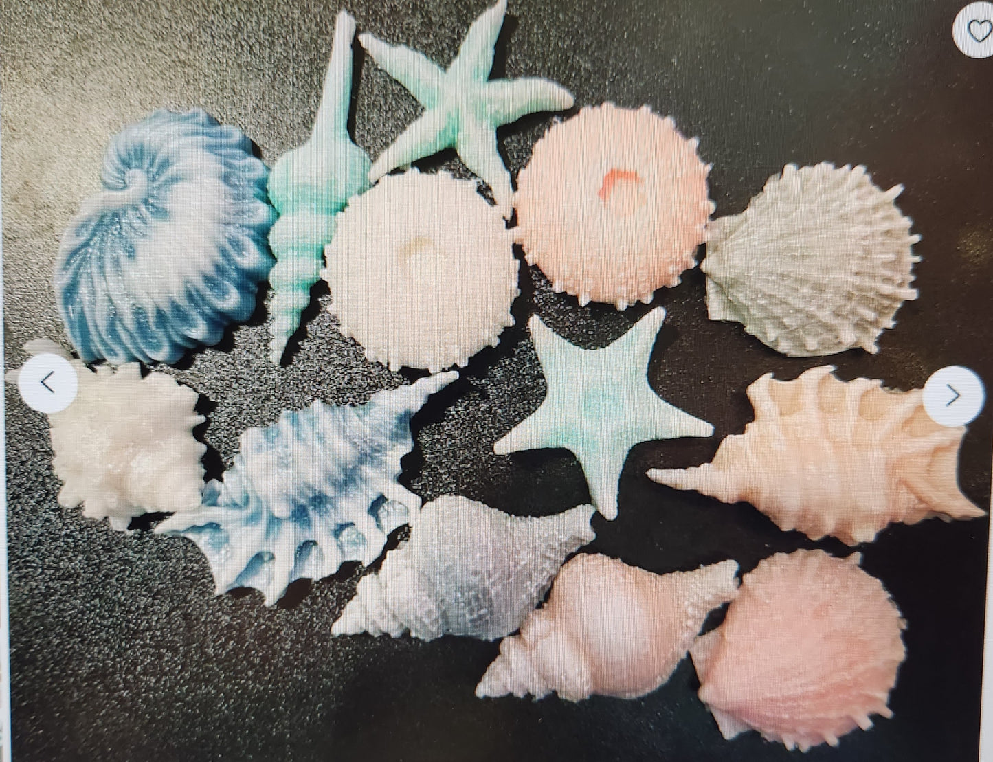 Sea Shells & Starfish Soap