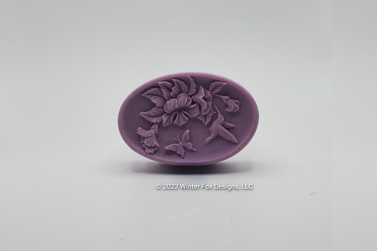 Fluttering Harmony Hummingbird Butterfly Soap