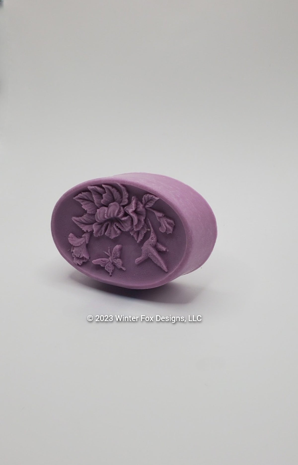 Fluttering Harmony Hummingbird Butterfly Soap