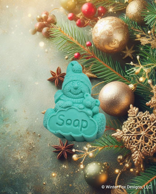 Snowman Soapventure Toboggan Buddy Soap
