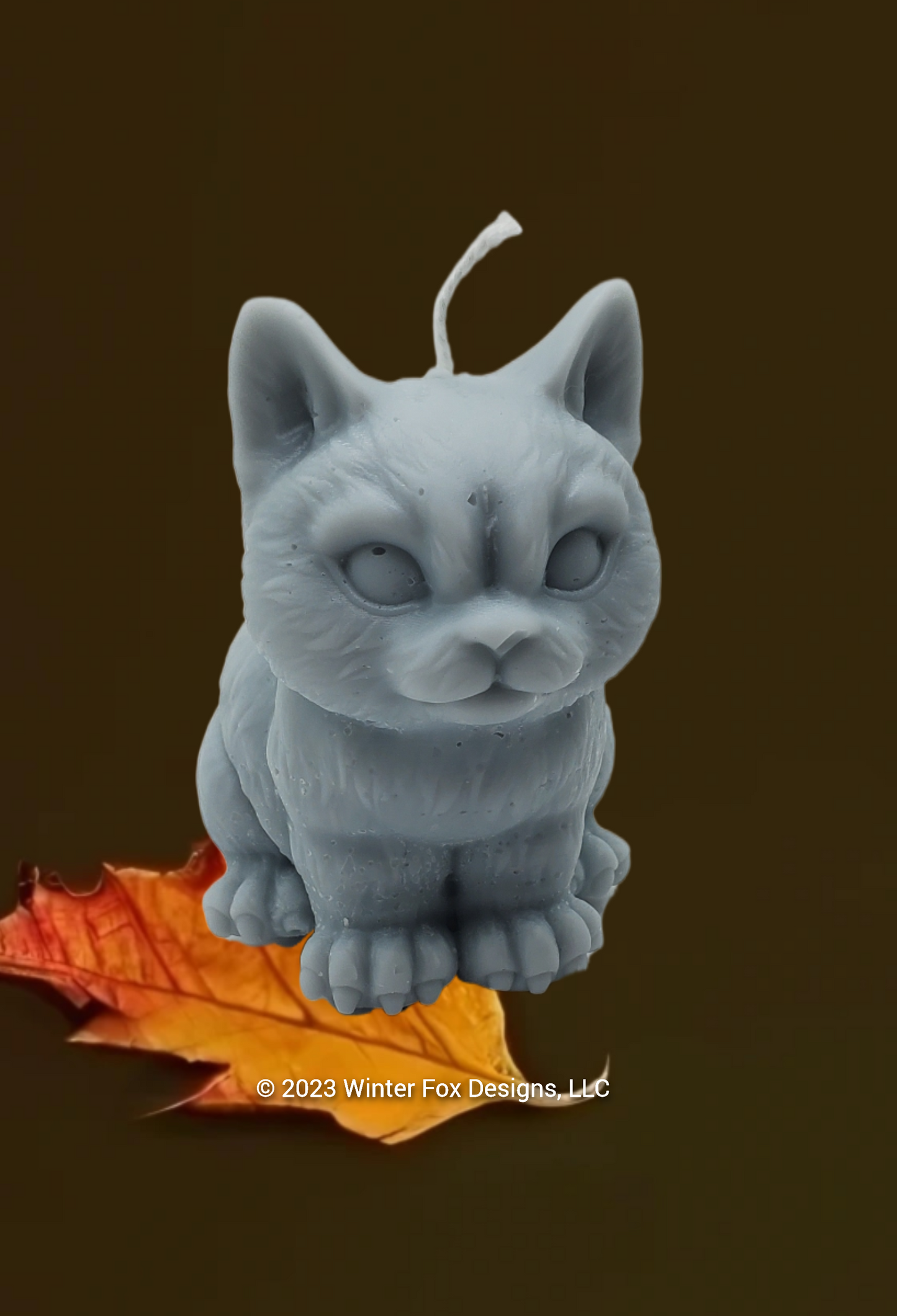 Angry Cat Candle