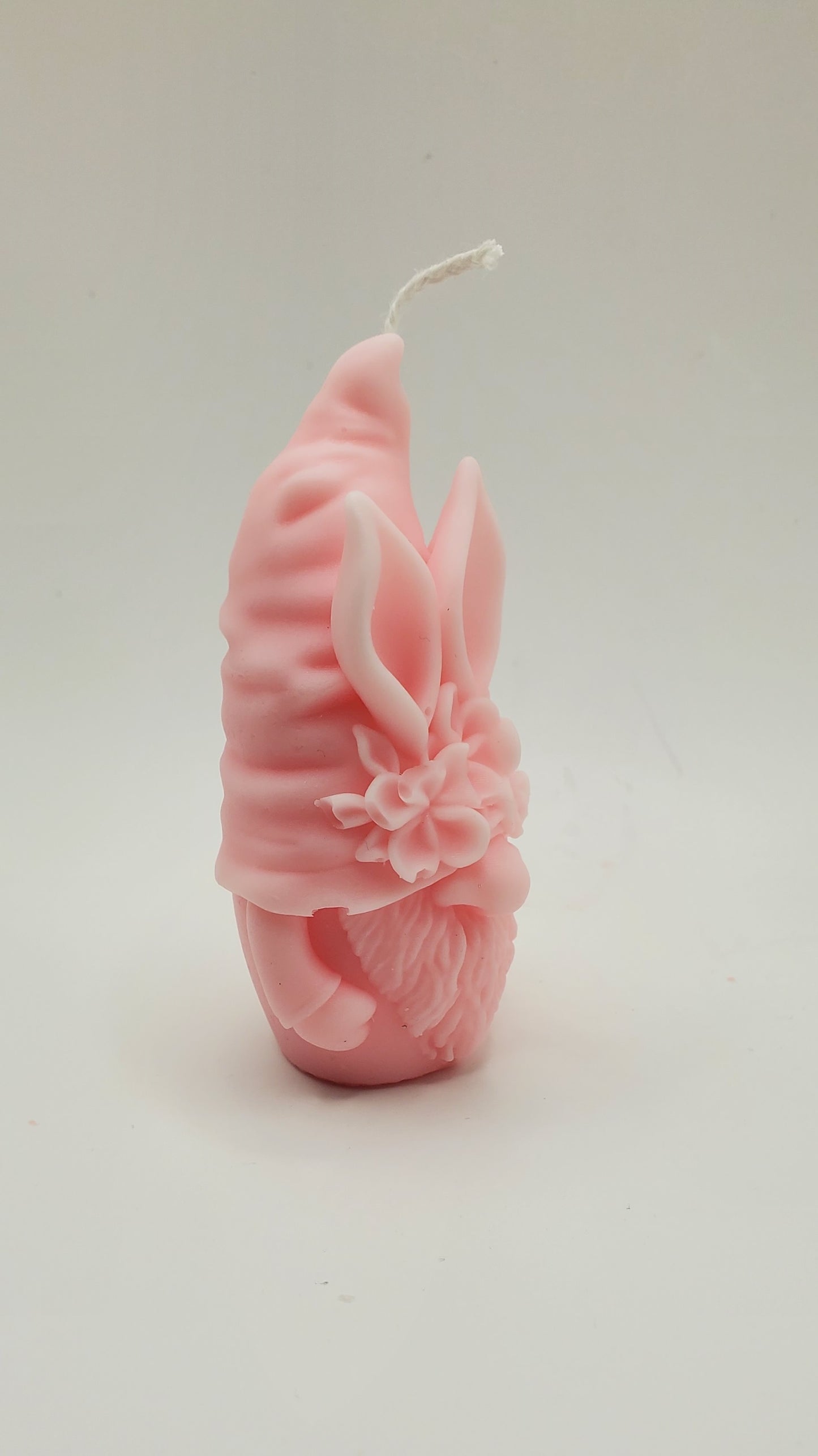 Gnome with Rabbit Ears Candle